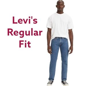 Levi's 505 Regular Fit Jeans Mens Size 36